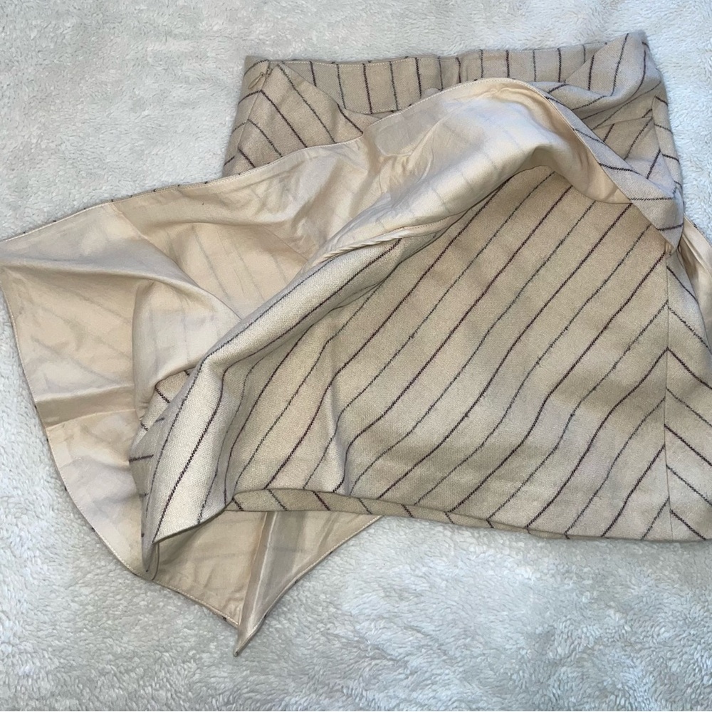 Isabel Marant Kimura Asymmetric Striped Mini Skirt - Picture 7 of 8
